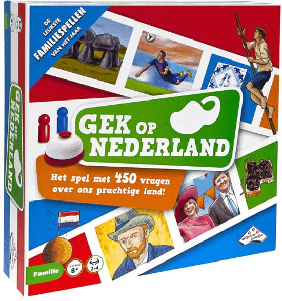 Afbeelding van het spel Gek op Nederland - Bordspel - Familiespel