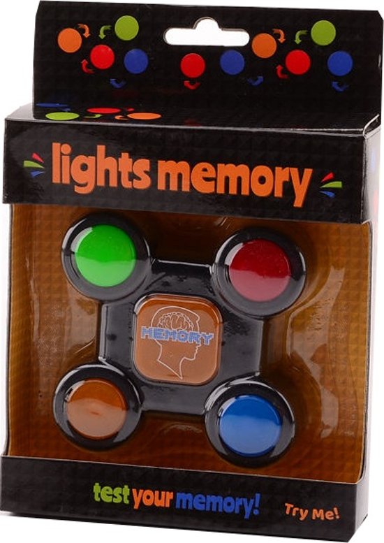 Thumbnail van een extra afbeelding van het spel Johntoy Memory Spel Met Licht En Geluid Bruin