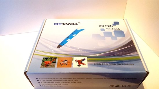 MyRiwell - 3D Pen / Inclusief 3 x Filament