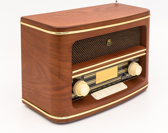 GPO Winchester Retro Radio DAB+ Wood