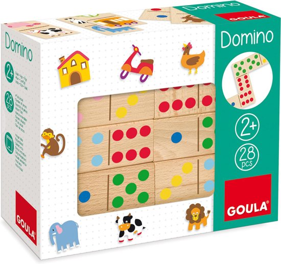 Thumbnail van een extra afbeelding van het spel Domino Tellen en kleuren