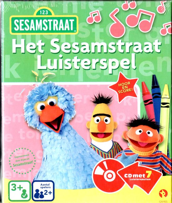 Afbeelding van het spel Het Sesamstraat Luisterspel