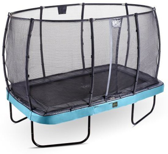 EXIT Elegant trampoline ø305cm met veiligheidsnet Deluxe - blauw