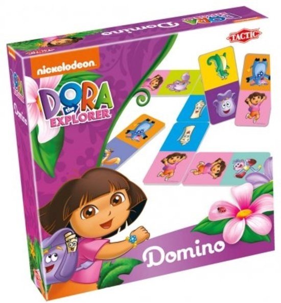 Afbeelding van het spel Tactic Domino-spel Dora Domino