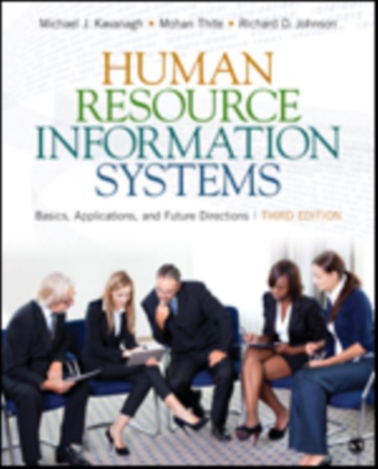 Lead the Pack with the [Human Resource Information Systems,Kavanagh,3e] 2024 Test Bank