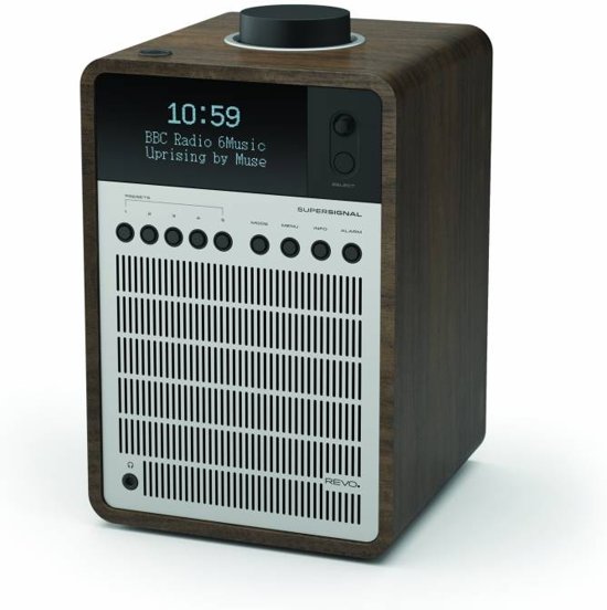 FonQ SuperSignal radio met FM, DAB+ en aptX Bluetooth.