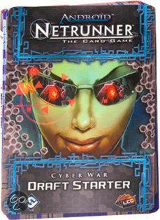 Thumbnail van een extra afbeelding van het spel Android Netrunner LCG Cyber War Draft Starter - Kaartspel