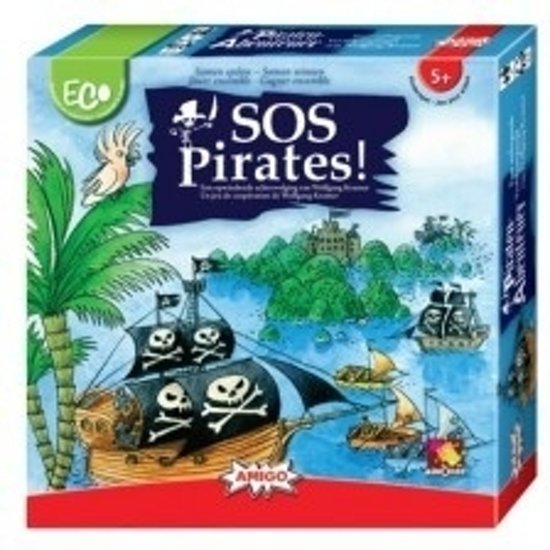 Afbeelding van het spel S.O.S Piraten Bordspel Amigo :: Asmodee