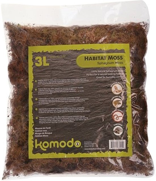 Komodo Habitat Mos - 3 l