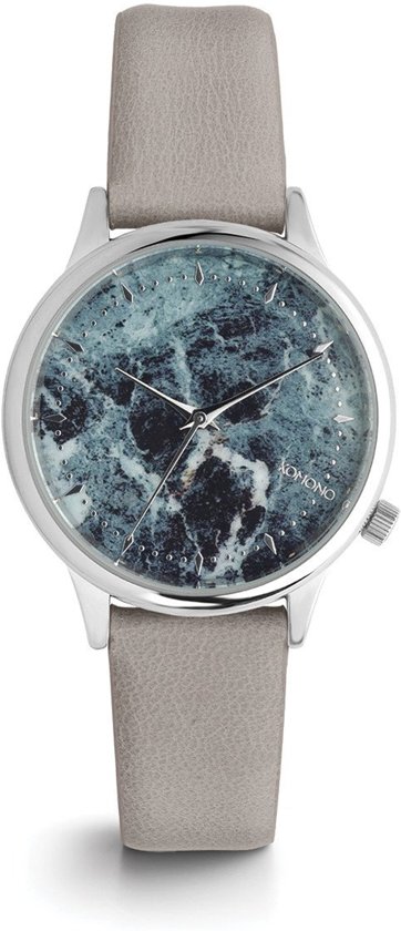 Komono Estelle Grey Marble Horloge