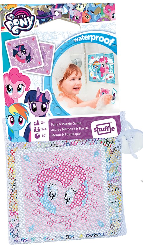 Afbeelding van het spel Shuffle Aqua - My Little Pony - Memo & Puzzel