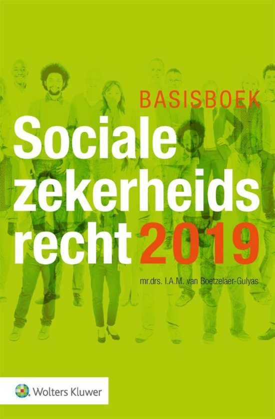 Basisboek Socialezekerheidsrecht 2019, Wolters Kluwer