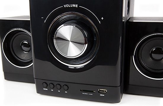 Camry CR 1136 - Radio set - met 2 boxen - afstandsbediening - zwart
