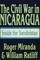 The Civil War in Nicaragua, Inside the Sandinistas - Roger Miranda, William E. Ratliff