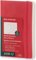 Moleskine agenda 2016 2017 18 Months Planner Weekly Notebook Pocket Scarlet Red Soft Cover, 18 months, Pocket, Scarlet Red, Soft Cover - Moleskine