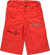 jongens Korte broek Blue Seven jongenskleding - Oranje bermuda broek  met verstelbare taille - 83243(101) - maat 110 7081015563684