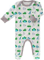 jongens Boxpak Baby pyjama Met Voet Eekhoorn - Groen 8718754232913