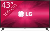 LG 43UJ630V tv 109,2 cm (43'') 4K Ultra HD Smart TV Wi-Fi Zwart, Titanium