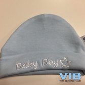 jongens Babymutsje VIB Muts blauw Baby boy 8718719352281