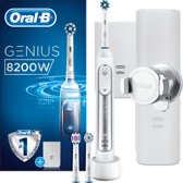 Oral-B Genius 8200W Silver Elektrische Tandenborstel Powered By Braun