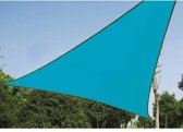 Schaduwdoek - Zonnezeil - Driehoek 5 X 5 X 5 M, Kleur: Hemelsblauw
