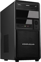 COMPUGEAR Premium PR3400G-16SH - Ryzen 5 - 16GB RAM - 240GB SSD - 1TB HDD - Desktop PC