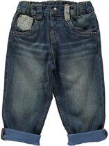 jongens Broek Blue Seven babykleding -  Spijkerbroek met vintage look - Maat 80 7081016187216