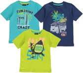 jongens Kledingset Blue Seven Jongens T-shirts Set (3delig) - 802032 - Maat 104 7091023220448