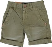 jongens Korte broek Cars jeans  Jongens Bermuda - Olive - Maat 164 8718082606417