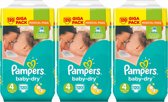 Pampers Luiers Baby Dry Maat-4 Maxi 9-14kg Voordeelverpakking 360-luiers