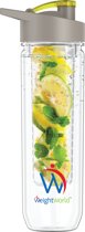 Fruit Infuser Bottle - Waterfles met Fruit Filter - 800ml - BPA-vrij