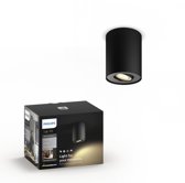 Philips Hue - Pillar - White Ambiance - opbouwspot - 1 lichtpunt - zwart