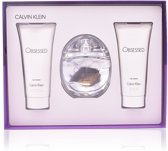 Calvin Klein Obsessed Geschenkset EDP 100 ml + 100 ml Body Lotion + 100 ml Douchegel - Voor Vrouwen