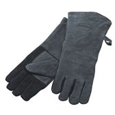 Rösle - BBQ/ Grill handschoenen - Leer - Zwart