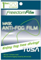 thumbnail Anti-condens Freedom film voor duikbril met een venster
