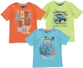 jongens Kledingset Blue Seven Jongens T-shirts Set (3delig) - 802033 - Maat 104 7091026706758