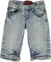 jongens Korte broek Blue Rebel Jongens Jeans short ROCKY snow wash - Blauw - Maat 98 8717529975581
