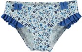 thumbnail Losan zwemkleding Zwembroek Wit met blauwe bloemetjes - Maat 68-74