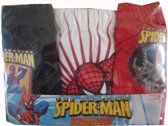 jongens Onderbroek Set van 3 onderbroeken van Spiderman maat 122/128 8719558111855