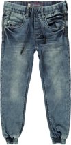 jongens Broek Blue Rebel Jongens Jogg jeans BASALT neptunes wash - Blauw - Maat 104 8717533710185