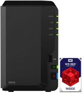 Synology DS218 - NAS -  RED 8TB 2x 4TB