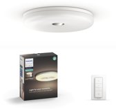Philips Hue - Struana - White Ambiance - plafondlamp - wit - incl DIM switch