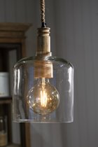 Riviera Maison Pamplona Hanging Lamp - Hanglamp - Glas-