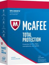 McAfee Total Protection 2018, 1 PC 1 licentie(s)