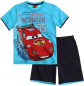 jongens Broek Disney-Cars-T-shirt-en-korte-broek-blauw-maat-110 4056085725488