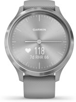 Garmin Vivomove 3S - hybride smartwatch - 39 mm - Zilver/grijs