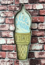 Retro Led Sign Ice Cream deluxe
