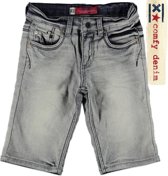 jongens Korte broek Blue Rebel Jongens Jeans bermuda twlilight wash - Grijs - Maat 98 8717533440792