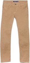 jongens Broek Tiffosi-jongens-slimfit jeans/spijkerbroek/broek John_K128-kleur: bruin-maat 140 5604007794785