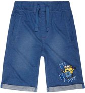 jongens Korte broek Minions-Bermuda-blauw-maat-152 4056085738655
